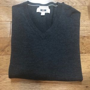 Men’s Merino Joseph Abboud Vneck Sweater